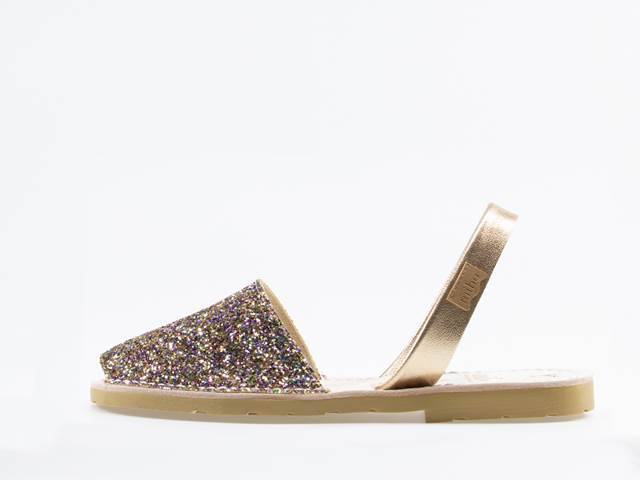 Abarcas Menorquinas Glitter de Mibo (Menorca)