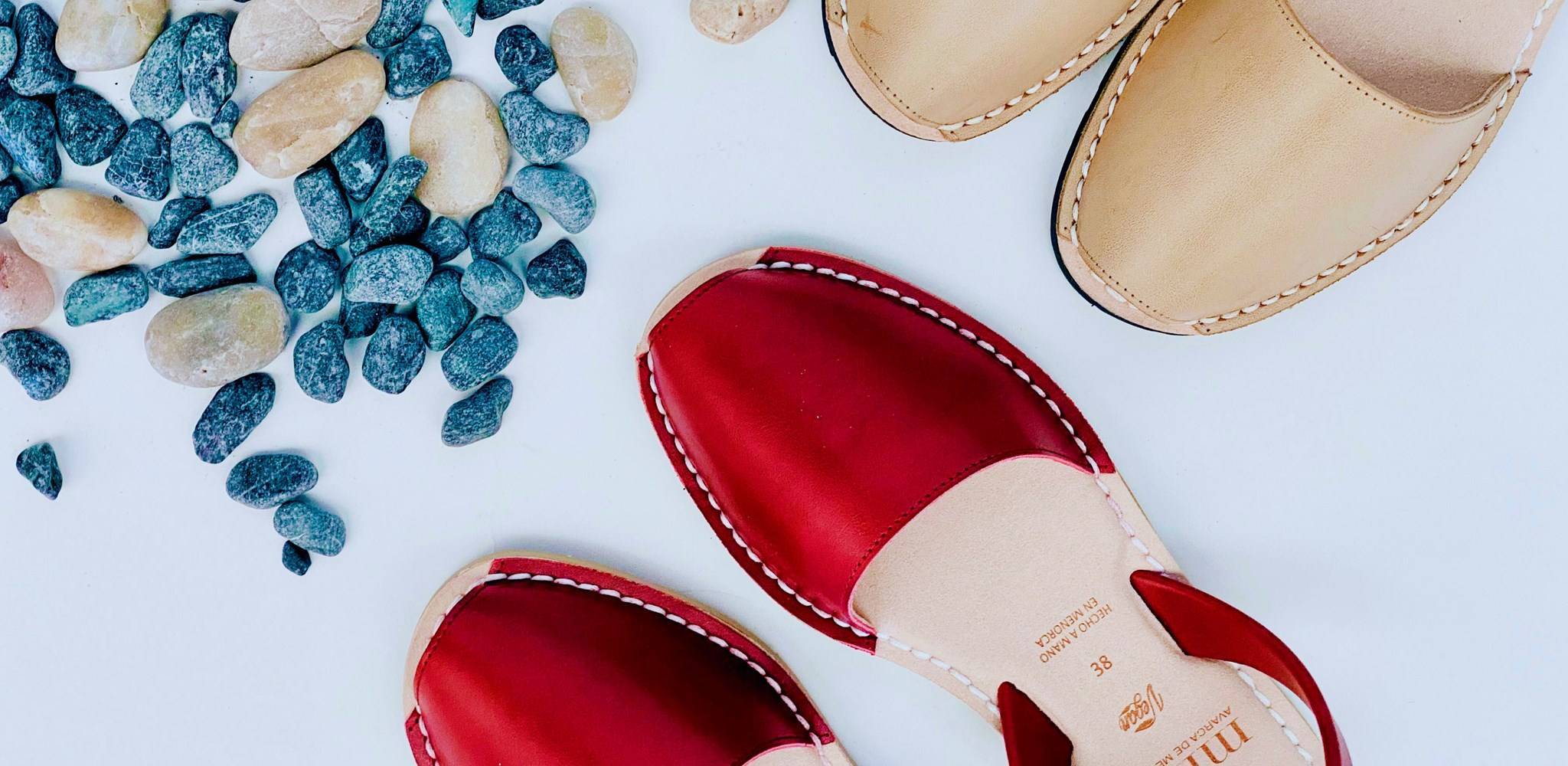 Menorquinas sandals Cosits own manufacturing MIBO in Menorca